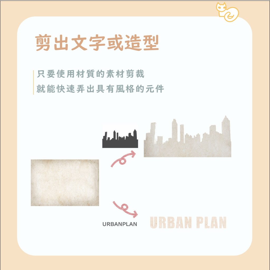 剪裁遮色片製作造型