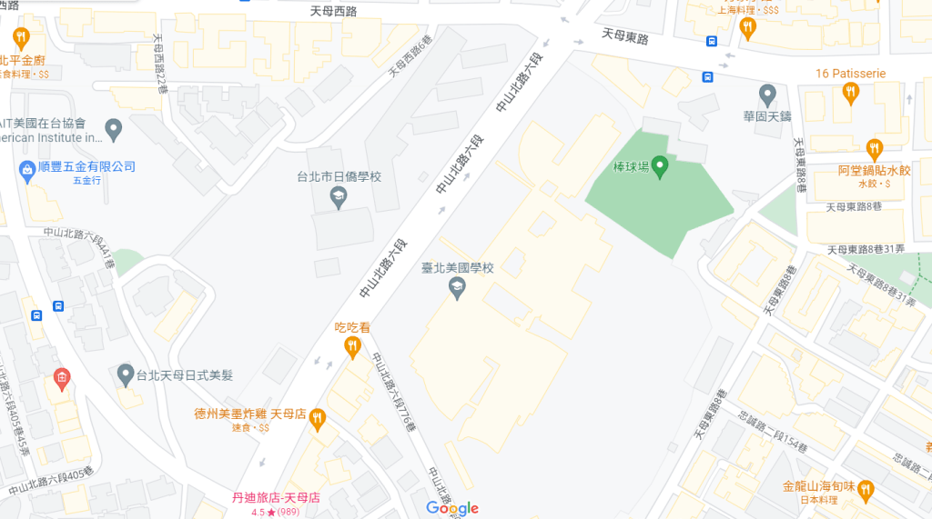 示範photomerge用的地圖