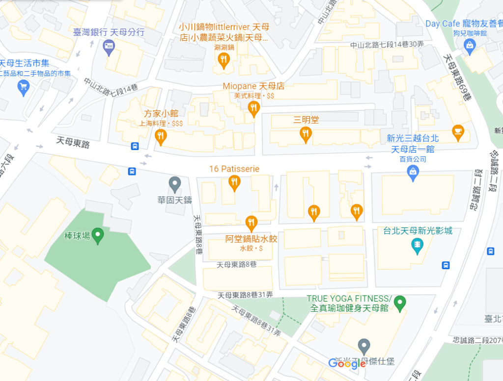 示範photomerge用的地圖