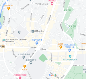 示範photomerge用的地圖
