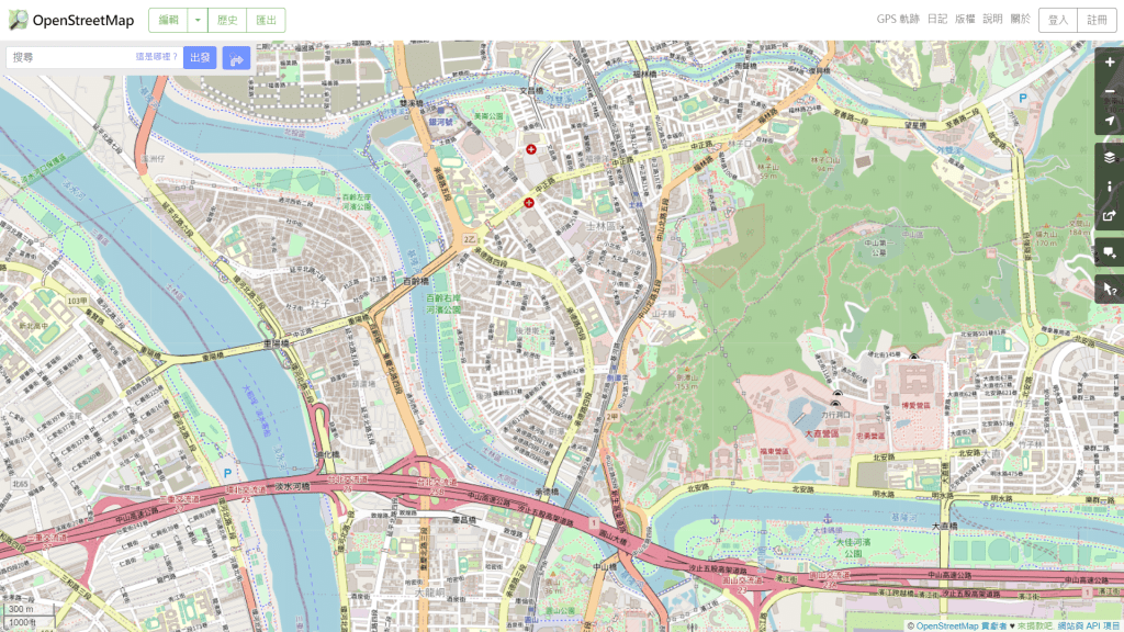 Openstreetmap-標準地圖