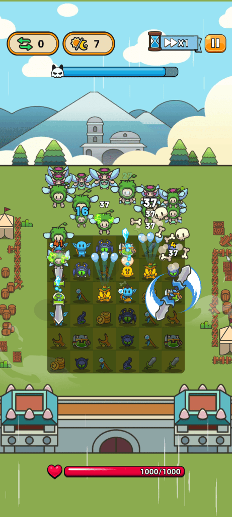 合合合英雄-戰鬥畫面