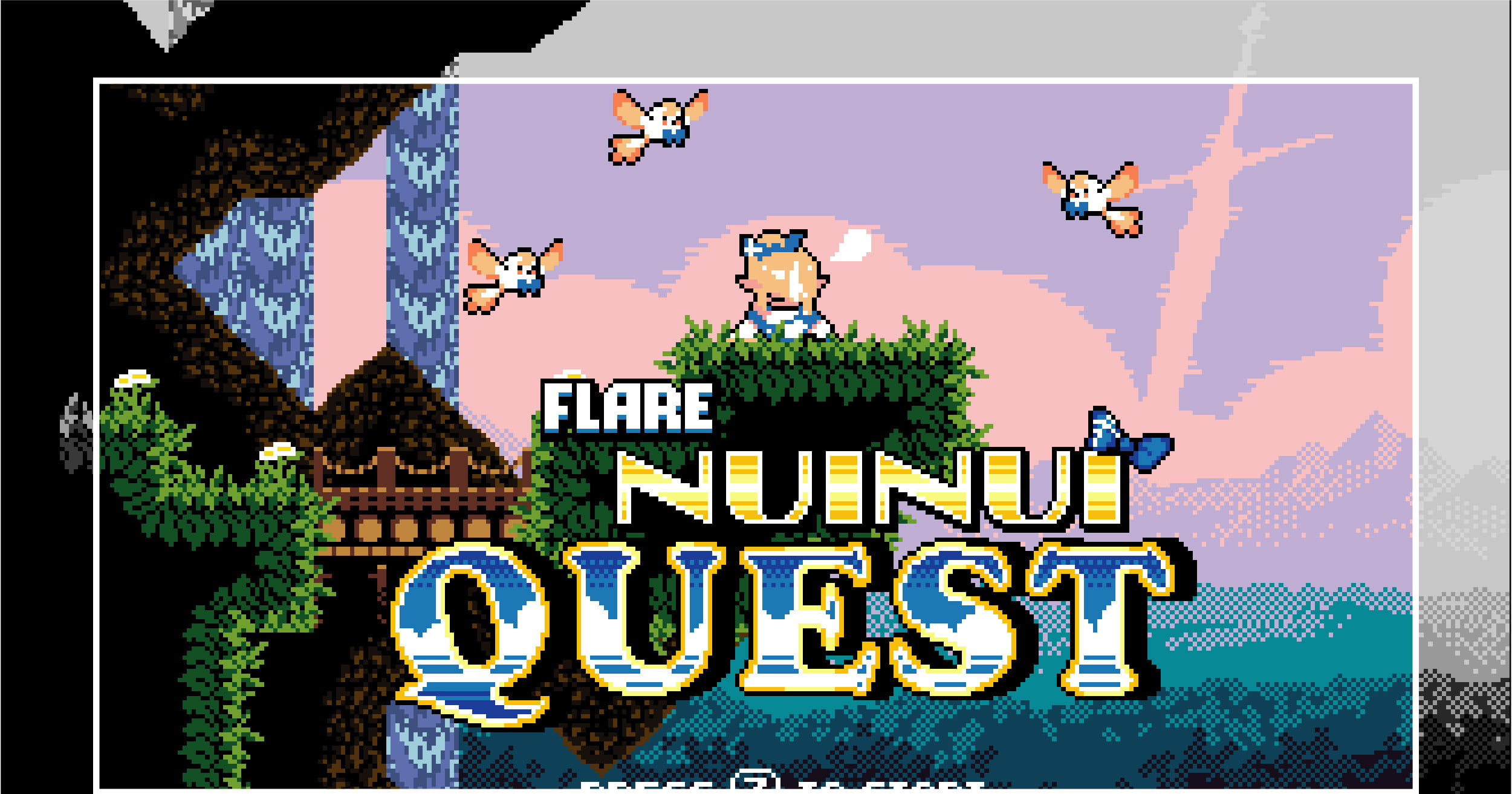 “FLARE NUINUI QUEST”｜心得與完全攻略｜洛克人風Hololive粉絲遊戲